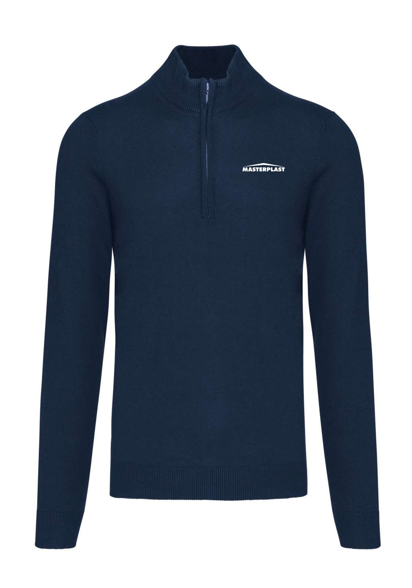 KA970 - FÉRFI 1/4 CIPZÁRAS PULÓVER